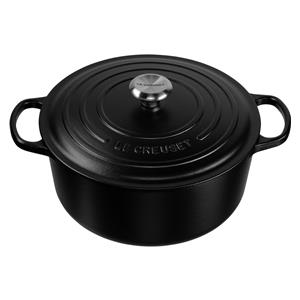 Le Creuset Signature Roaster round 30 cm black