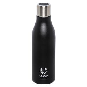 Asobu UV-Light Bottle Black  , 0.5 L