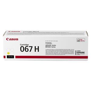 Canon Toner Cartridge 067 H Y yellow