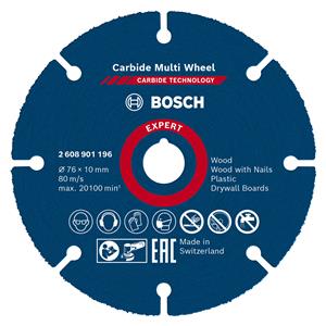 Bosch  EXPERT Carbide Multi Wheel disk 76 mm - 2608901196