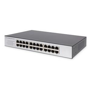 DIGITUS 24-Port Fast Ethernet Switch, Unmanaged