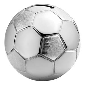 Zilverstad Savings Box Fußball Silver plated,lacquered A6007260