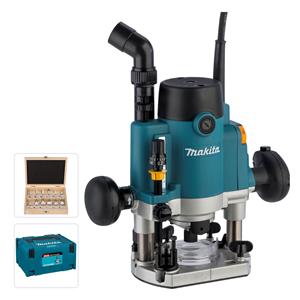 Makita RP1111CJFA ručna glodalica u koferu 1100 W sa setom od 12 komada glodala