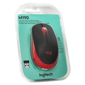 Logitech M190 red