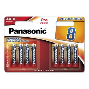 1x8 Panasonic Pro Power LR 6 Mignon AA