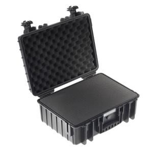 B&W Outdoor Case Type 5000 black with pre-cut foam insert