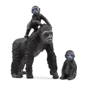 Schleich Wild Life         42601 Flachland Gorilla Familie
