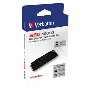Verbatim Vi7000 PCle NVMe M.2 SSD 2TB                    49368
