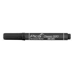 Pica Permanentmarker 1-4mm, Rund spitze, schwarz