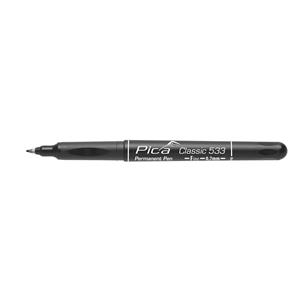Pica Permanent-Pen, 0,7mm schwarz