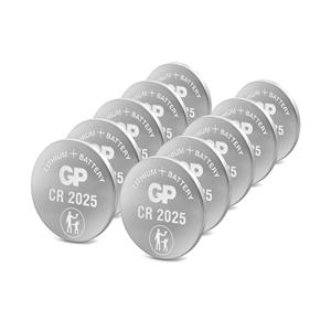 1x10 GP CR 2025 Lithium 3V 10 pcs.             0602025C10