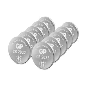 1x10 GP CR 2032 Lithium 3V 20 pcs.             0602032C10