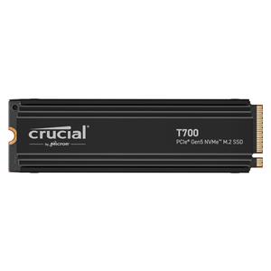 Crucial T700 with heatsink   1TB PCIe Gen5 NVMe M.2 SSD