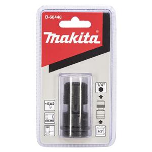 Makita B-68448 Bit-Adapter 1/2  4KT - 1/4   6K