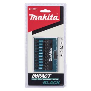 Makita E-12011 Impact Black Bit Set 10 pcs