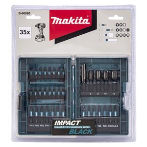 Makita B-66880 Impact Black Bit-Set 35-tlg.