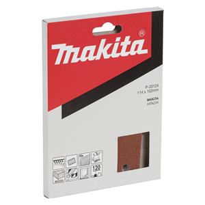 Makita P-33124 Schleifpap. Kl. 102x114 K120