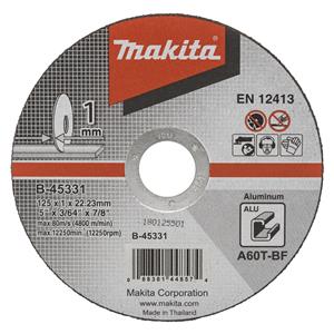 Makita B-45331 cutting disk 125x1mm Alu