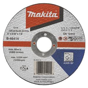 Makita B-46414 cutting disk 125x2,5mm steel