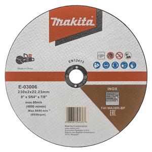 Makita E-03006 Trennscheibe 230x1,9mm INOX