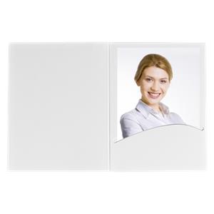1x100 Daiber Portrait folders Profi-Line  10x15 white matte