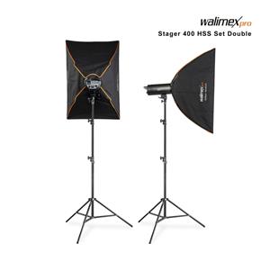 walimex pro Stager 400 HSS Set Double