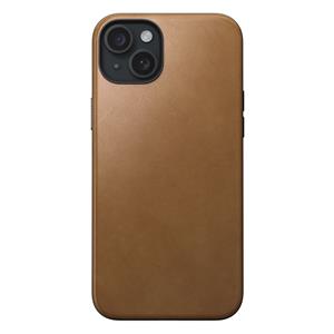 Nomad Modern Leather Case iPhone 15 Plus English Tan