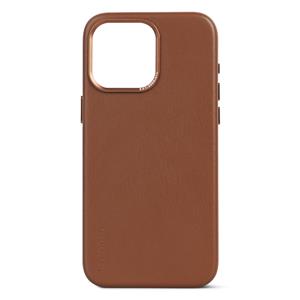 Decoded Leather Backcover for iPhone 15 Pro Tan