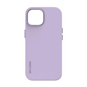 Decoded AntiMicrobial Silicone Backcover iPhone 15 Lavender