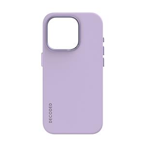 Decoded AntiMicrobial Silicone Backcover iPhone 15 Pro Lavender