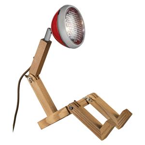 Piffany Mr. Wattson - Mini Table Lamp  Flash red