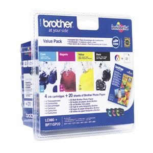 Brother LC-980 Value Pack BK/C/M/Y