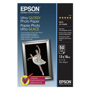 Epson Ultra Glossy Photo Paper 13x18 cm, 50 Sh., 300 g S 041944