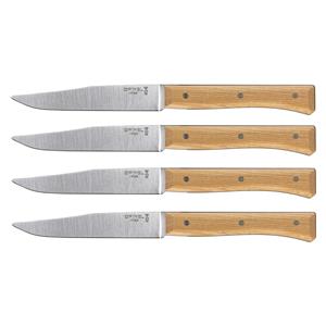 Opinel Table Knives Facette Set of 4 Ash