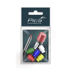 Pica Accessory Set Coloured Caps for Pica-Dry