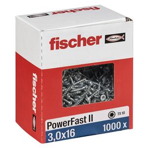 Fischer PowerFast II 3,0x16 SK TX VG blvz 1000