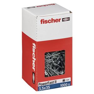 Fischer PowerFast II 3,5x35 SK TX TG blvz 1000