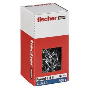 Fischer PowerFast II 4,0x45 SK TX TG blvz 500