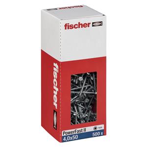 Fischer PowerFast II 4,0x50 SK TX TG blvz 500