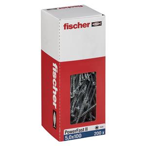 Fischer PowerFast II 5,0x100 SK TX TG blvz 200