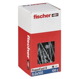 Fischer PowerFast II 6,0x100 SK TX TG blvz 100