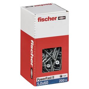 Fischer PowerFast II 5,0x60 SK TX TG blvz 200