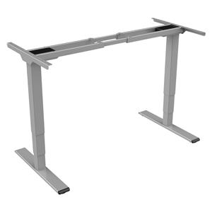DIGITUS Elect. Height-Adjustable Table Fra. Dual-Motor, 3lev,grey