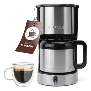 Bomann KA 6066 CB Coffee Machine 10 Cupsn