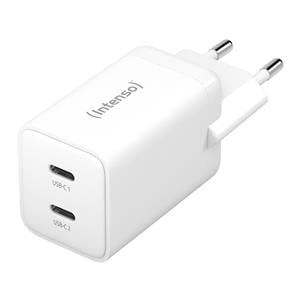 Intenso Power Adapter W40CC GaN white 2x USB-C 40W