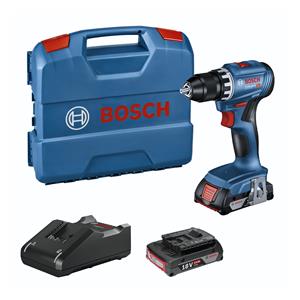 Bosch GSR 18V-45 (2x2,0Ah, 82AC, L-Case