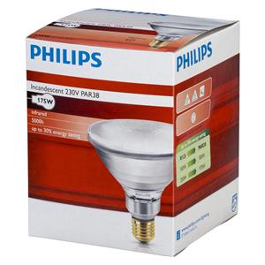 Philips infrared lamp PAR38 IR 175W E27 230 CL