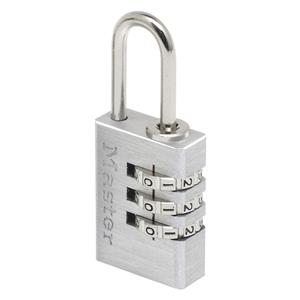 Master Lock Combination Lock in alumin. steel Shackle 7620EURDCC