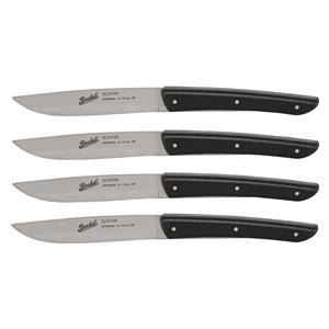Berkel steak knife set 4-pcs. Color black