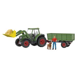 Schleich Farm World        42608 Traktor mit Anhänger